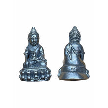 โหลดรูปภาพลงในเครื่องมือใช้ดูของ Gallery Thai Amulet of Phra Kring Pawaret, Silver Alloy, Cultural Keepsake