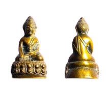 โหลดรูปภาพลงในเครื่องมือใช้ดูของ Gallery Wat Sutthas Temple Thai Amulet Coin, Buddhist Monk Inspired, Cultural Keepsake