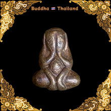 โหลดรูปภาพลงในเครื่องมือใช้ดูของ Gallery Thai Amulet Inspired by Monk Nakh, Wat Huai Charoen, Bronze Collectible Piece