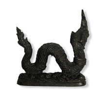 โหลดรูปภาพลงในเครื่องมือใช้ดูของ Gallery Brass Phaya Naga Amulet Coin, Wat Ceremony Edition, Thai Buddhist Collectible