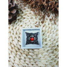 โหลดรูปภาพลงในเครื่องมือใช้ดูของ Gallery Naga Amulet With Red Gemstone - Thai Buddhist Collectible Amulet
Iron Ore Naga