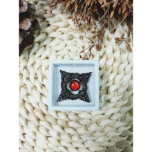 โหลดรูปภาพลงในเครื่องมือใช้ดูของ Gallery Naga Amulet With Red Gemstone - Thai Buddhist Collectible Amulet
Iron Ore Naga