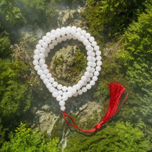 โหลดรูปภาพลงในเครื่องมือใช้ดูของ Gallery White Pearl Bead 8Mm - Thai Buddhist Collectible Amulet Milk Sacred Monk Temple