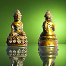 โหลดรูปภาพลงในเครื่องมือใช้ดูของ Gallery Wat Sutthas Temple Thai Amulet Coin, Buddhist Monk Inspired, Cultural Keepsake