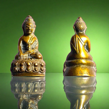 โหลดรูปภาพลงในเครื่องมือใช้ดูของ Gallery Wat Sutthas Temple Thai Amulet Coin, Buddhist Monk Inspired, Cultural Keepsake