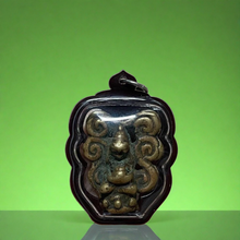 โหลดรูปภาพลงในเครื่องมือใช้ดูของ Gallery Thai Amulet, Mixed Metal, Double-Sided, Khmer Monk, Cultural Keepsak
