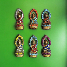 โหลดรูปภาพลงในเครื่องมือใช้ดูของ Gallery Thai Amulet With Gemstone, Wat Ceremony Edition, Random Selection