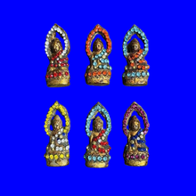 โหลดรูปภาพลงในเครื่องมือใช้ดูของ Gallery Thai Amulet With Gemstone, Wat Ceremony Edition, Random Selection
