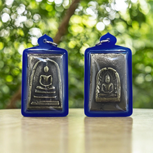 โหลดรูปภาพลงในเครื่องมือใช้ดูของ Gallery Thai Amulet Buddhist Monk Wat Rakhang Collectible Piece Somdej Sty Sacred Temple