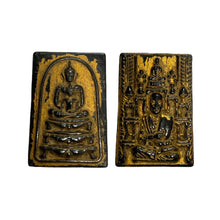โหลดรูปภาพลงในเครื่องมือใช้ดูของ Gallery Thai Amulet Somdej Style with Gold Leaf Finish, Wat Ceremony Edition