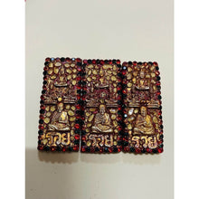 โหลดรูปภาพลงในเครื่องมือใช้ดูของ Gallery Thai Amulet Somdej Style With Gemstone Inlay Wat Phra Kaew Random Selection
Th