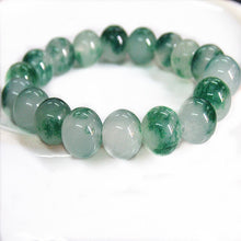 โหลดรูปภาพลงในเครื่องมือใช้ดูของ Gallery Moss Agate Bracelet 12Mm - Thai Buddhist Collectible Amulet
Moss Agate Beads B