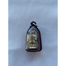 โหลดรูปภาพลงในเครื่องมือใช้ดูของ Gallery Thai Amulet Wat Bowonniwet Bangkok 1993 Brass With Waterproof Frame