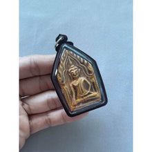 โหลดรูปภาพลงในเครื่องมือใช้ดูของ Gallery Thai Amulet Somdej Style In Hexagonal Shape, Wat Amphawan, Waterproof Frame