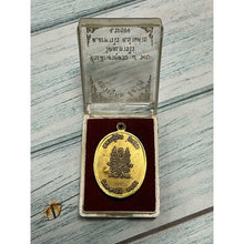โหลดรูปภาพลงในเครื่องมือใช้ดูของ Gallery Thai Amulet Coin Naga Prak Model 8 Round Buddhist Monk Tim Wat Lahar