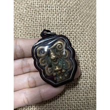 โหลดรูปภาพลงในเครื่องมือใช้ดูของ Gallery Thai Amulet, Mixed Metal, Double-Sided, Khmer Monk, Cultural Keepsak