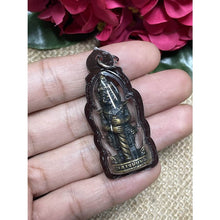 โหลดรูปภาพลงในเครื่องมือใช้ดูของ Gallery Thai Amulet Of Tawaesak Surakhan, Cultural Keepsake, Metal Brass Edition
Thai
