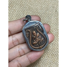 โหลดรูปภาพลงในเครื่องมือใช้ดูของ Gallery Thai Amulet Coin Buddhist Monk Wat Semma Muang Nakhon Si Thammarat