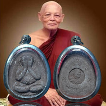 โหลดรูปภาพลงในเครื่องมือใช้ดูของ Gallery Stainless Steel Thai Amulet Buddhist Monk Wat Pikunthong
Stainless