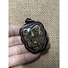 โหลดรูปภาพลงในเครื่องมือใช้ดูของ Gallery Thai Amulet, Mixed Metal, Double-Sided, Khmer Monk, Cultural Keepsak