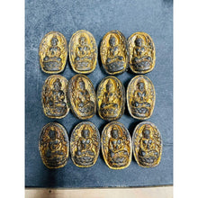 โหลดรูปภาพลงในเครื่องมือใช้ดูของ Gallery Thai Amulet Pavarot Style Magnetic Powder With Gemstones Wat Wang Na