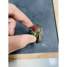 โหลดรูปภาพลงในเครื่องมือใช้ดูของ Gallery Thai Amulet Pavarot Style Magnetic Powder With Gemstones Wat Wang Na