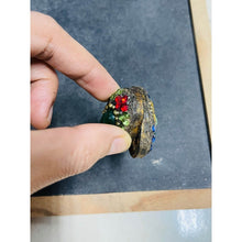 โหลดรูปภาพลงในเครื่องมือใช้ดูของ Gallery Thai Amulet Pavarot Style Magnetic Powder With Gemstones Wat Wang Na