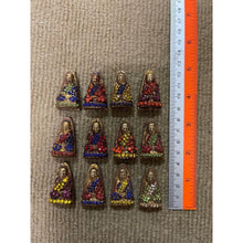 โหลดรูปภาพลงในเครื่องมือใช้ดูของ Gallery Thai Amulet Coin Inspired by Buddhist Monk with Gemstone Decoration
Thai Amule