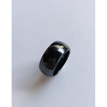 โหลดรูปภาพลงในเครื่องมือใช้ดูของ Gallery Black Iron Flow Ring, 7-Color Magnetic Style, Size 7, Thai Amulet Collectible