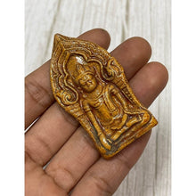 โหลดรูปภาพลงในเครื่องมือใช้ดูของ Gallery Thai Amulet Somdej Style From Wat Lopburi, Ceramic Glazed Collectible Piece
Th