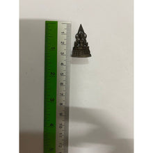 โหลดรูปภาพลงในเครื่องมือใช้ดูของ Gallery Thai Amulet In Blackened Brass, 2.8-3Cm, Wat Ceremony Edition, Cultural Keepsake
