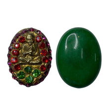 โหลดรูปภาพลงในเครื่องมือใช้ดูของ Gallery Thai Amulet Inspired by Buddhist Monk, Wat Phra Kaew Edition, Cultural Keepsake
