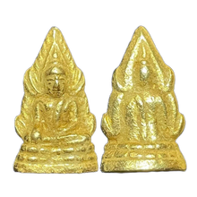 โหลดรูปภาพลงในเครื่องมือใช้ดูของ Gallery Thai Amulet With Gold Plating, Buddhist Monk, Cultural Keepsake Th Sacred Monk
