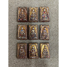 โหลดรูปภาพลงในเครื่องมือใช้ดูของ Gallery Thai Amulet Somdej Style with Sacred Powder and Gold Leaf Finish 
Thai Amulet S
