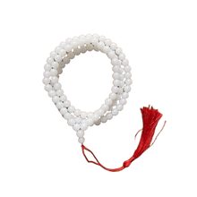 โหลดรูปภาพลงในเครื่องมือใช้ดูของ Gallery White Pearl Bead 8Mm - Thai Buddhist Collectible Amulet Milk Sacred Monk Temple
