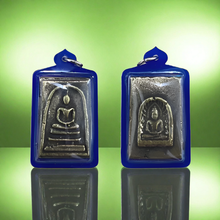 โหลดรูปภาพลงในเครื่องมือใช้ดูของ Gallery Thai Amulet Buddhist Monk Wat Rakhang Collectible Piece Somdej Sty Sacred Temple
