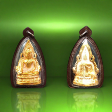 โหลดรูปภาพลงในเครื่องมือใช้ดูของ Gallery Thai Amulet With Gold Plating And Water-Resistant Frame, Ritual Completed Tha
