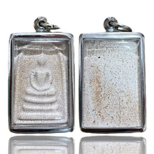 โหลดรูปภาพลงในเครื่องมือใช้ดูของ Gallery Thai Amulet in Stainless Steel Frame - Random Selection 
Somdej Style Thai Amul
