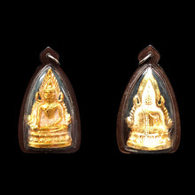 โหลดรูปภาพลงในเครื่องมือใช้ดูของ Gallery Thai Amulet with Gold Plating and Water-Resistant Frame, Ritual Completed 

Tha
