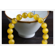 โหลดรูปภาพลงในเครื่องมือใช้ดูของ Gallery Cat Eye Natural Stone Beaded Stretch Bracelet For Men And Women Jewelry
