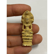 โหลดรูปภาพลงในเครื่องมือใช้ดูของ Gallery Thai Amulet of Phra Nakprok Sukhothai in Gold Plated Finish, Cultural Keepsake
