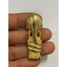 โหลดรูปภาพลงในเครื่องมือใช้ดูของ Gallery Thai Amulet Of Phra Nakprok Sukhothai In Gold Plated Finish, Cultural Keepsake
