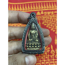 โหลดรูปภาพลงในเครื่องมือใช้ดูของ Gallery Thai Amulet of Phra Kring Pawaret with Frame - Cultural Keepsake 
Somdej Style
