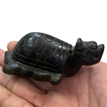 โหลดรูปภาพลงในเครื่องมือใช้ดูของ Gallery Carved Jade Turtle Amulet for Year of the Ox and Health Enthusiasts 
Antique St
