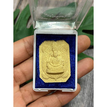 โหลดรูปภาพลงในเครื่องมือใช้ดูของ Gallery Thai Amulet Of Monk Kuun, Sitting Turtle Design, Wat Temple Collectible Item
