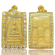 โหลดรูปภาพลงในเครื่องมือใช้ดูของ Gallery Thai Amulet Somdej Style Collectible Cultural Keepsake 
Thai Amulet Somdej Styl
