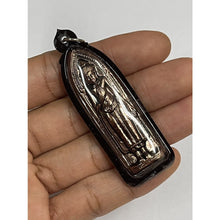โหลดรูปภาพลงในเครื่องมือใช้ดูของ Gallery Thai Amulet Of Standing Buddha In Forgiveness Pose, Cultural Keepsake 
Thai Amu
