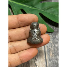 โหลดรูปภาพลงในเครื่องมือใช้ดูของ Gallery Thai Amulet Coin Buddhist Monk From Wat Huay Jarak, Metal Silver

