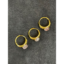 โหลดรูปภาพลงในเครื่องมือใช้ดูของ Gallery Brass Ring With Pong Kham Stone - Thai Buddhist Collectible Amulet 
Brass Ring
