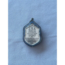 โหลดรูปภาพลงในเครื่องมือใช้ดูของ Gallery Amulet Coin Buddhist Monk Tim, Wat Lahan Rai, 1975, Silver Frame 
T
